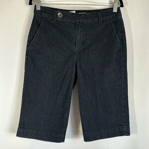 Nine & Company by Nine West Dark Wash Jean Shorts Size 4